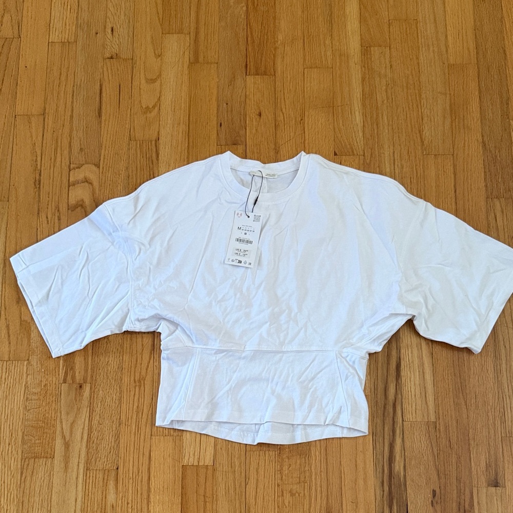 Zara cinch tee